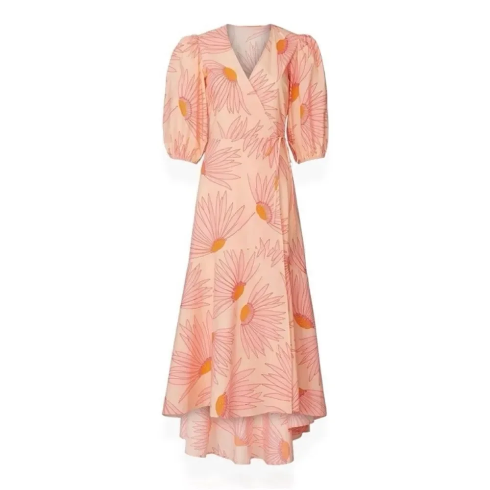 KATE SPADE Falling Flower Wrap Dress AF4